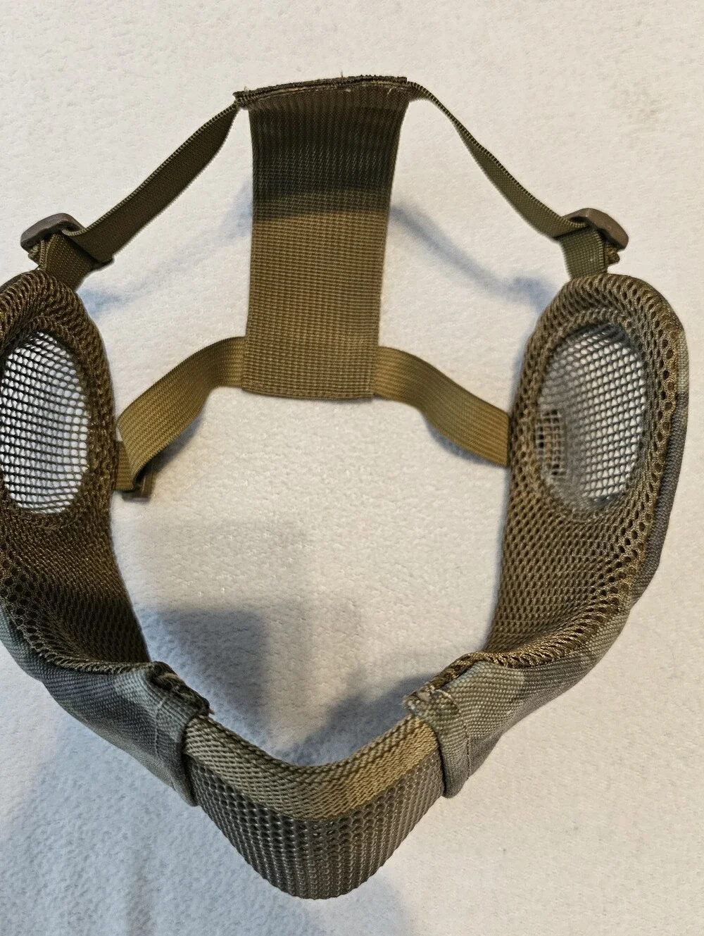 Unbranded Camo foldable tactical airsoft mask Paintball Skeet Shooting Hunting